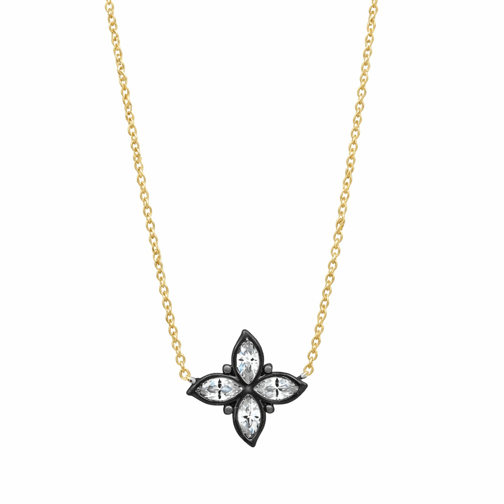 Bloom Petal Pendant Necklace - FREIDA ROTHMAN