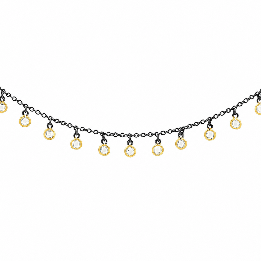 My Daughters Keep Stealing This Bezel Drop Necklace
