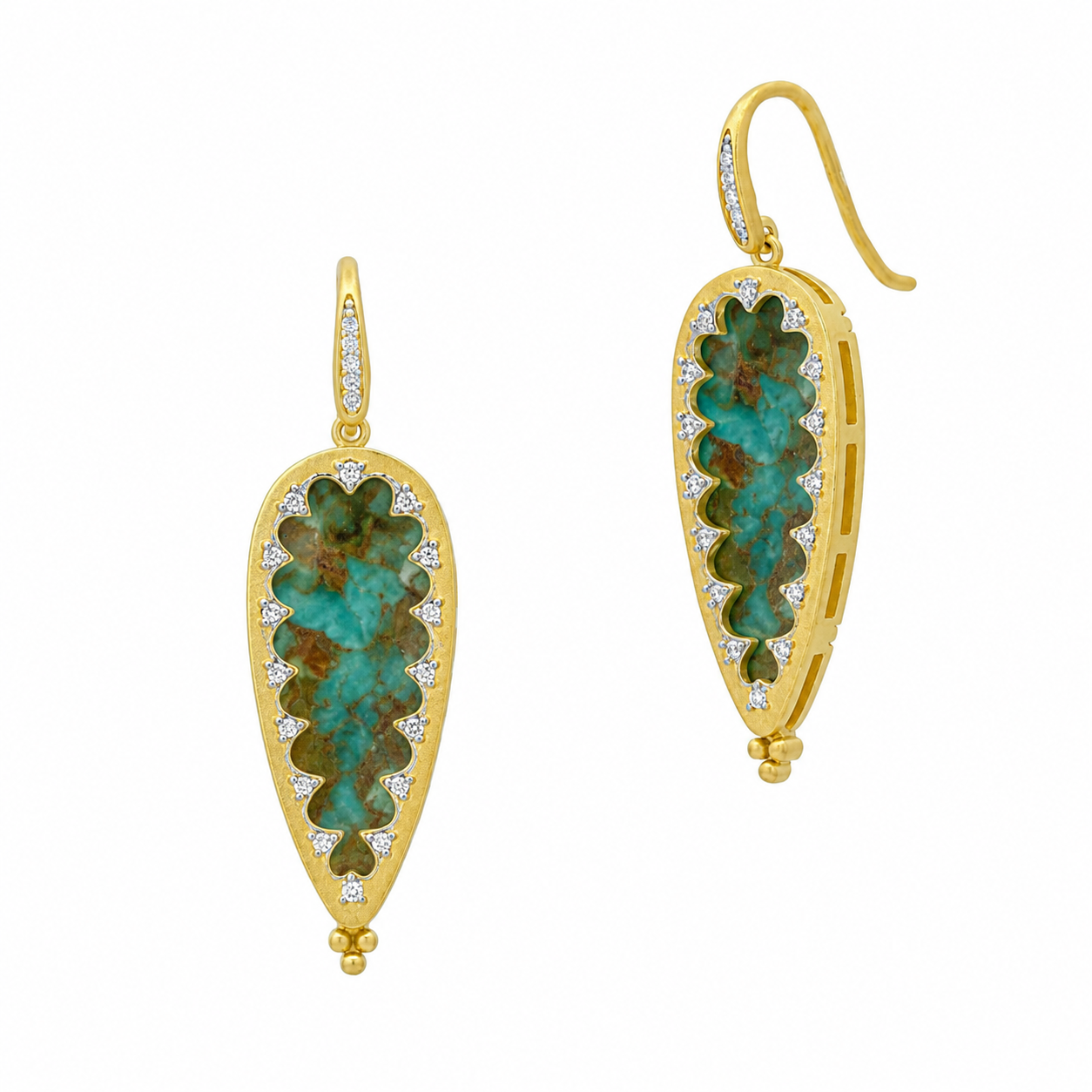 Perennial Armor Drop Earring
