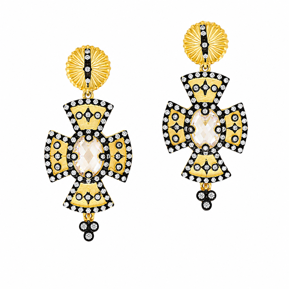 Imperial Fleur Drop Earrings