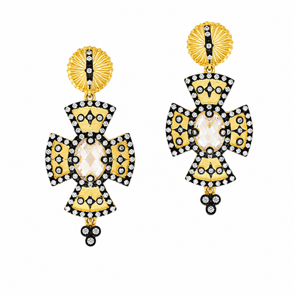 Imperial Fleur Drop Earrings