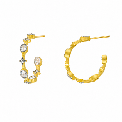 Signature Celestial Oval Hoop