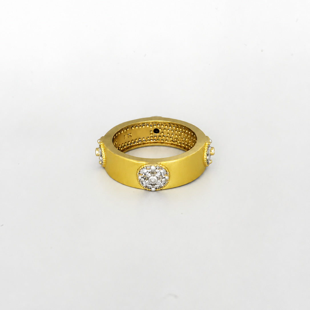 FR Motif Band Ring