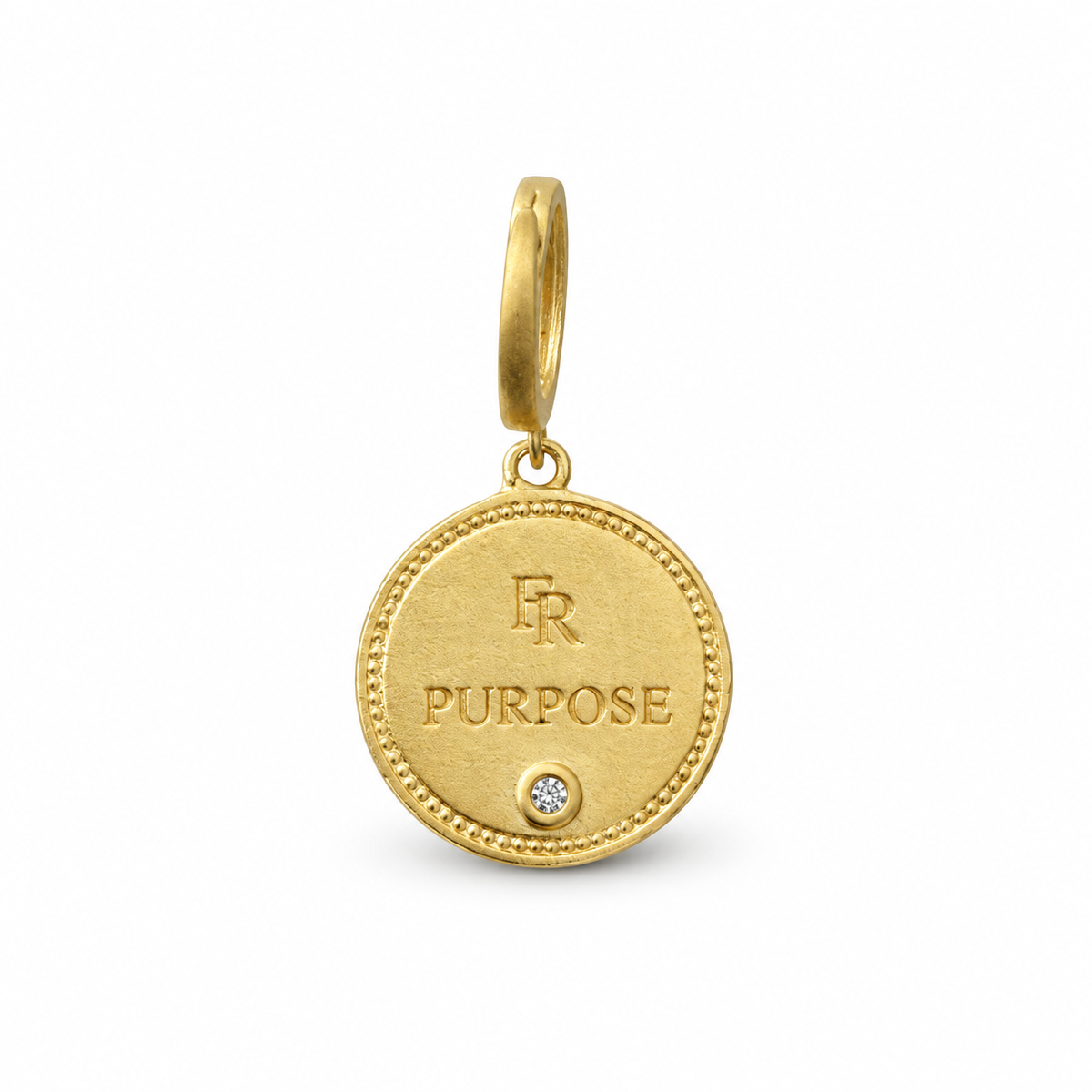 Turquoise Purpose Starburst Charm