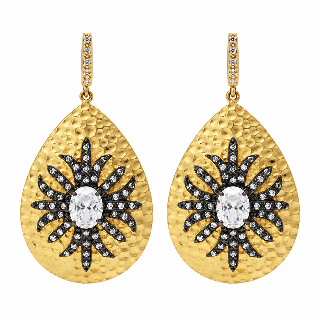 Wildfire Teardrop Earrings