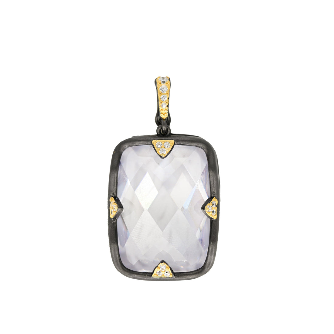 Cushioned Rectangle Rose-Cut Enhancer