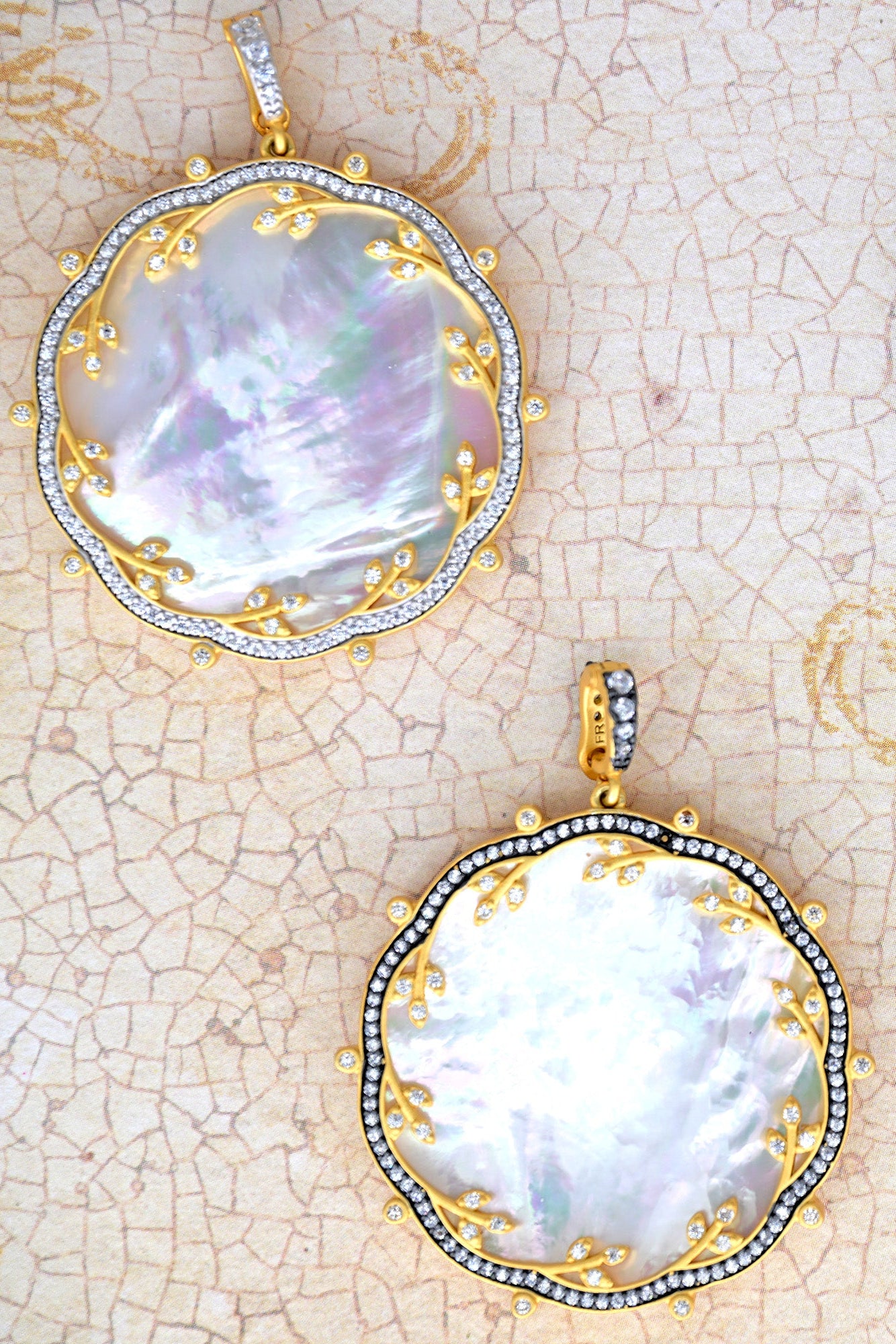 Brooklyn In Bloom Double-Sided Enhancer Pendant