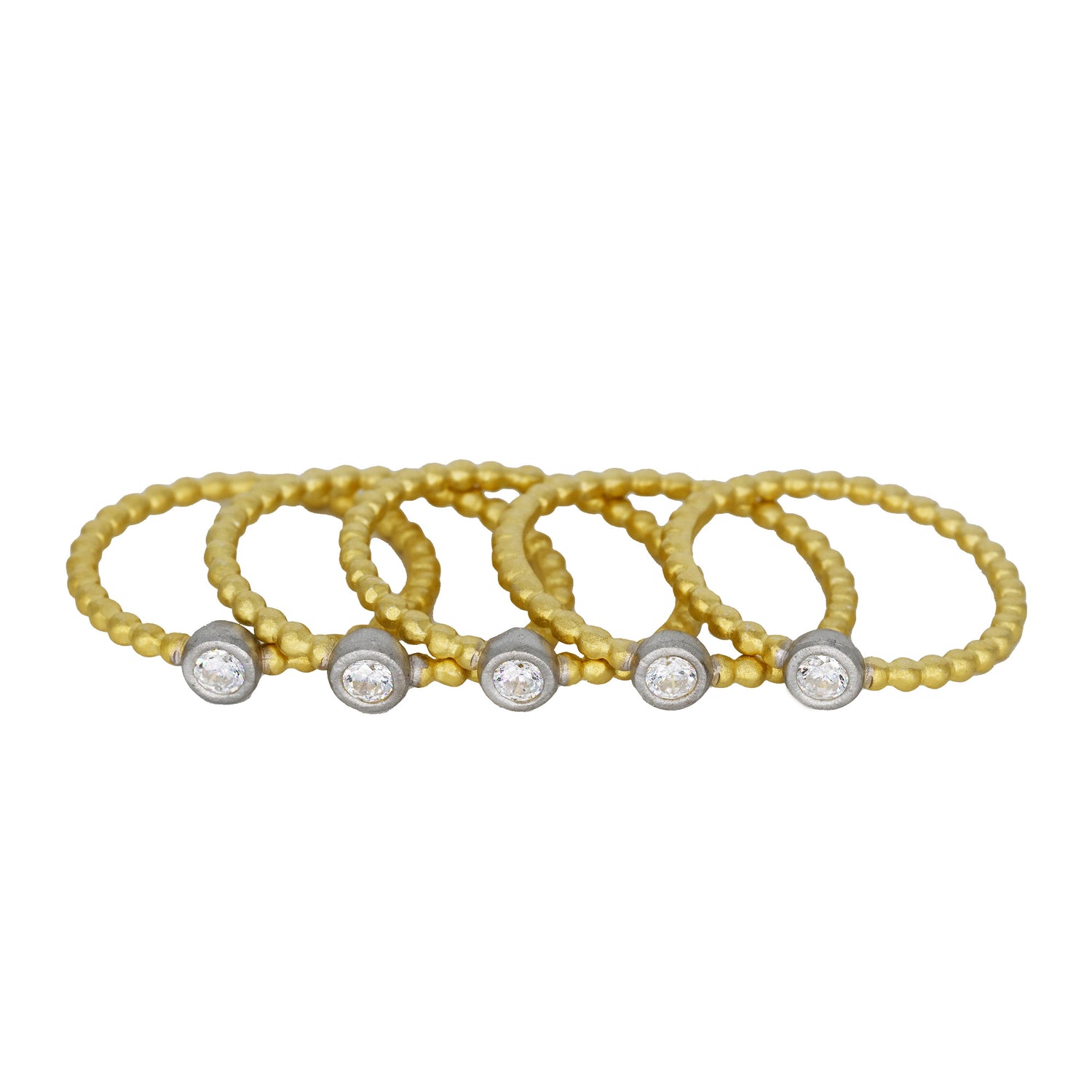 Signature Cityscape Wire 5-Stack Ring