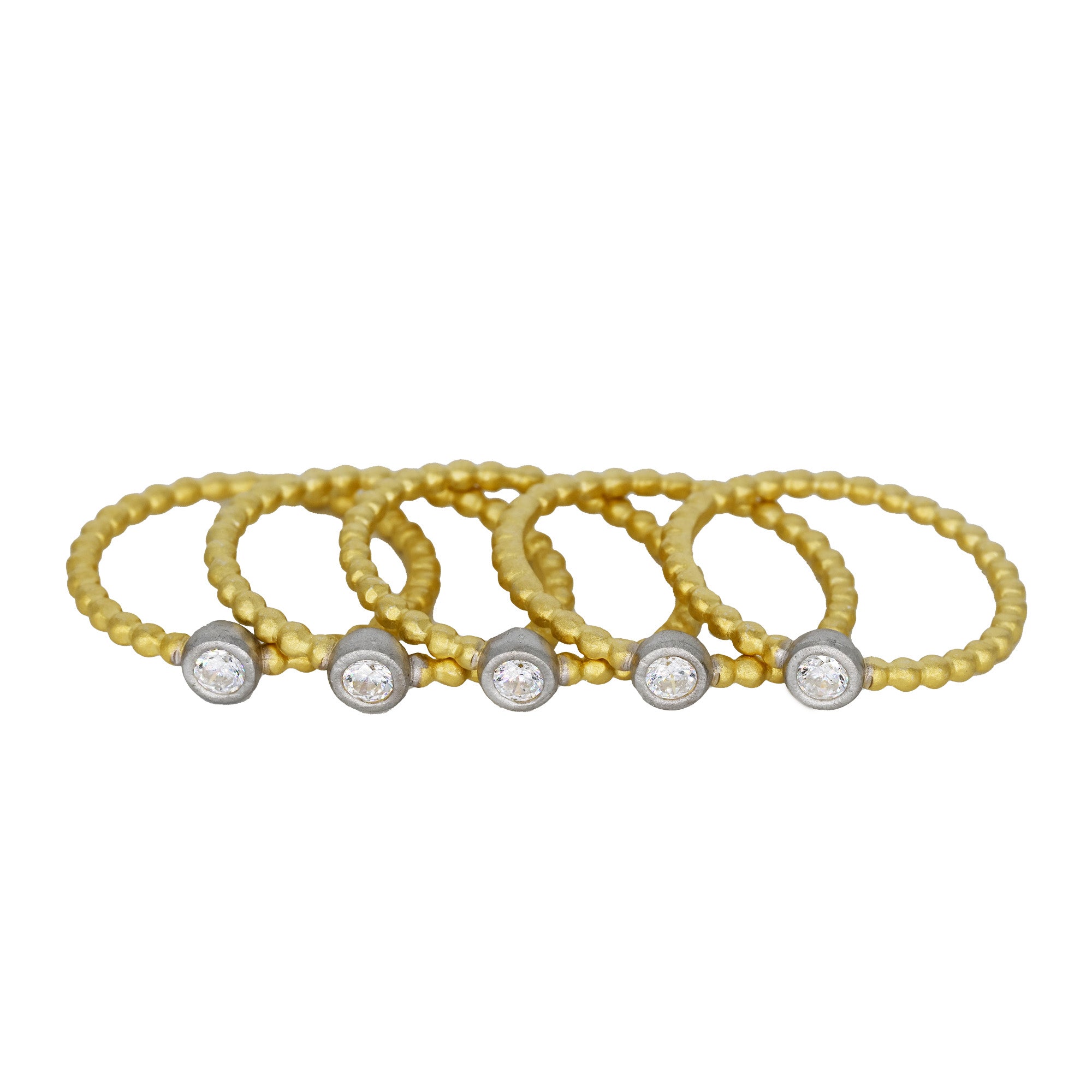Signature Cityscape Wire 5-Stack Ring