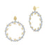 GoldSilver Brooklyn In Bloom Open Hoop Earrings Armor of Hope EARRING