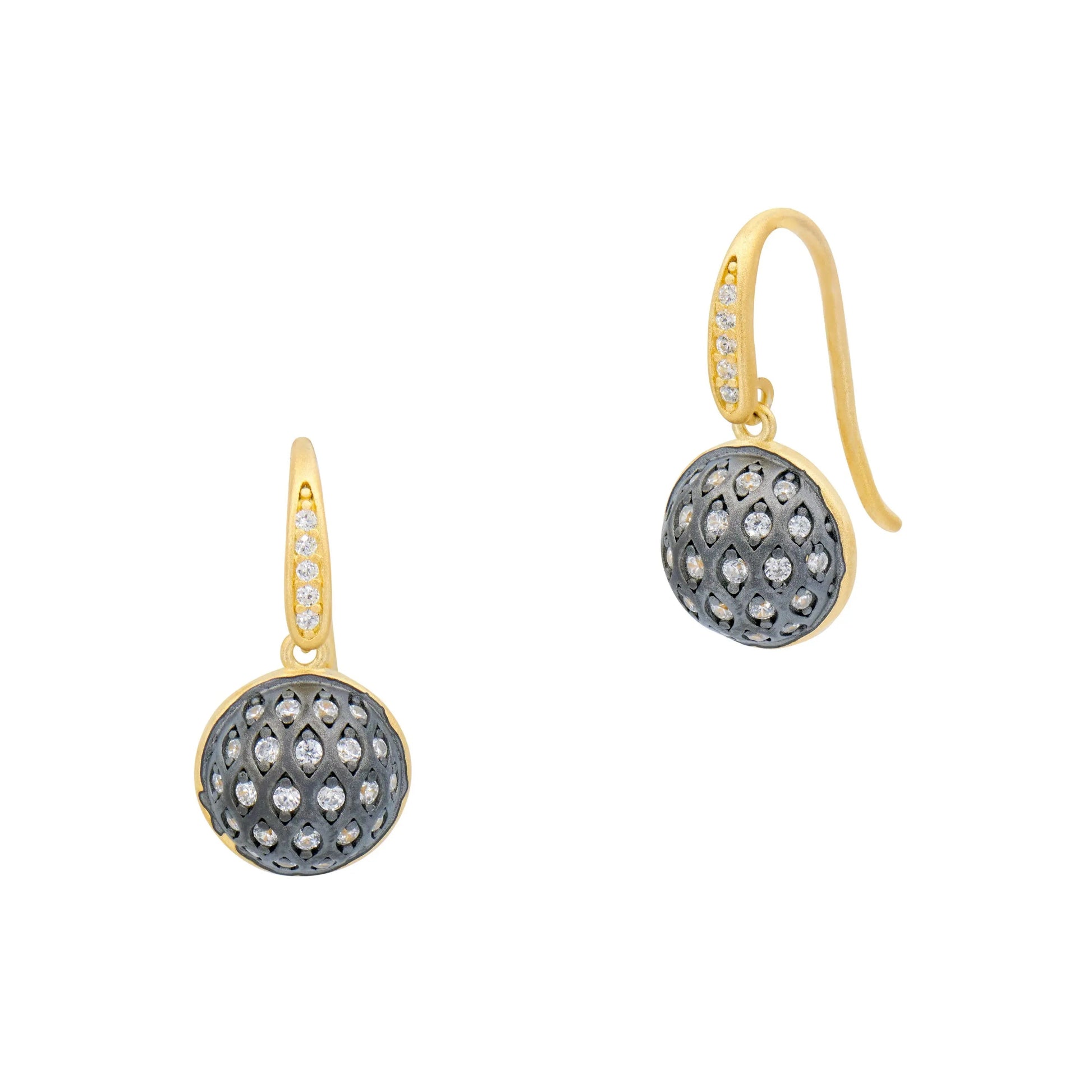 GoldBlack Brooklyn in Bloom Hook Earring Armor of Hope EARRING