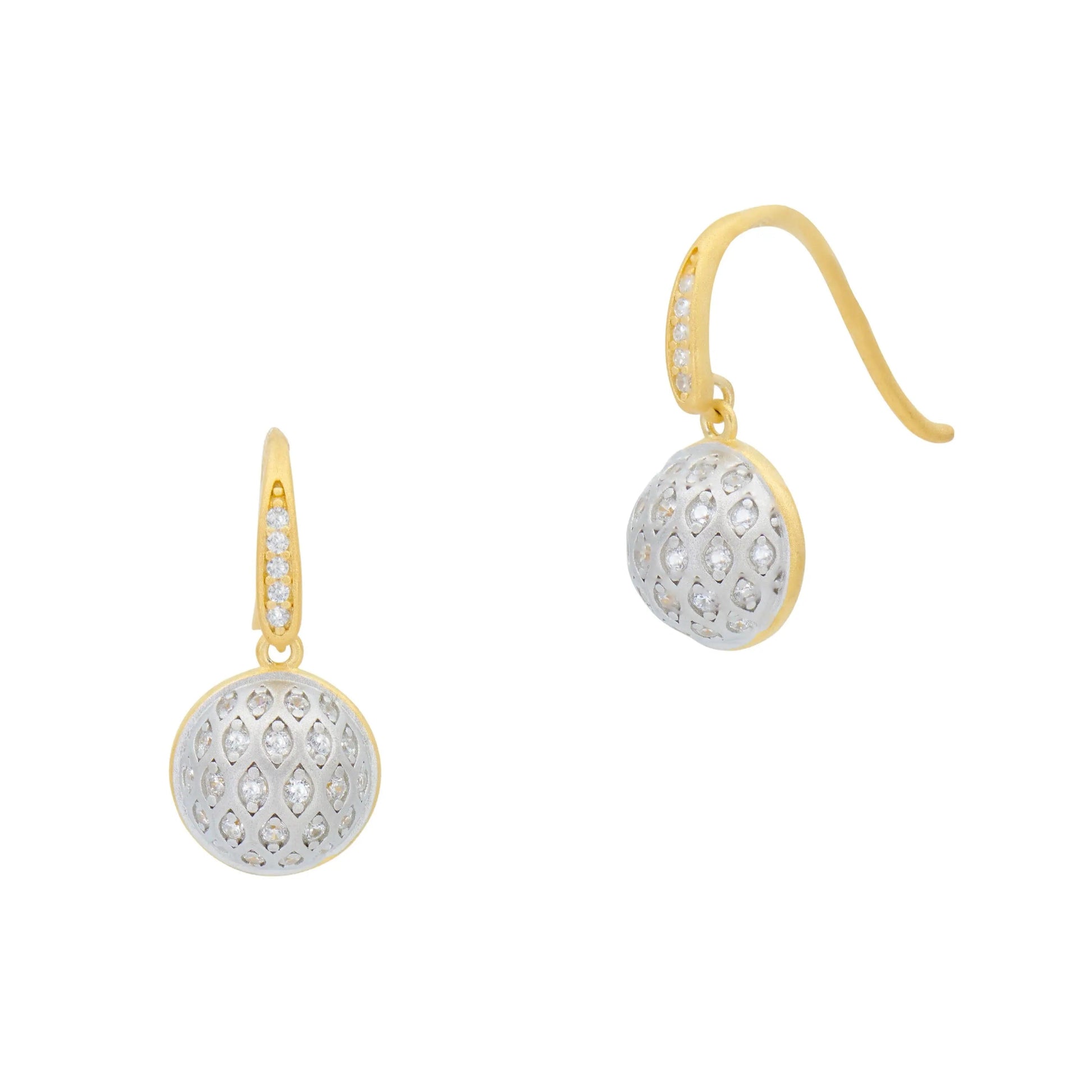 GoldSilver Brooklyn in Bloom Hook Earring Armor of Hope EARRING