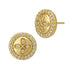 Gold Clover Stud Earrings Signature EARRING