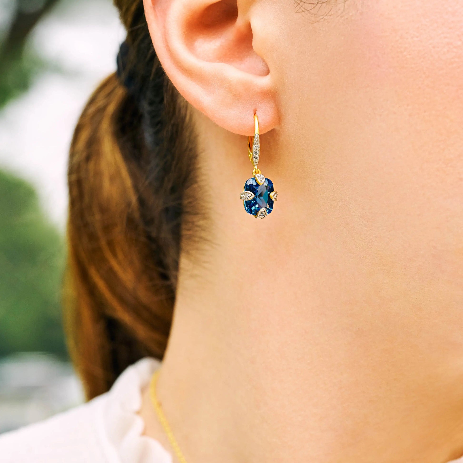  Coastal Hues Lever Back Drop Earrings Brooklyn Coast EARRING