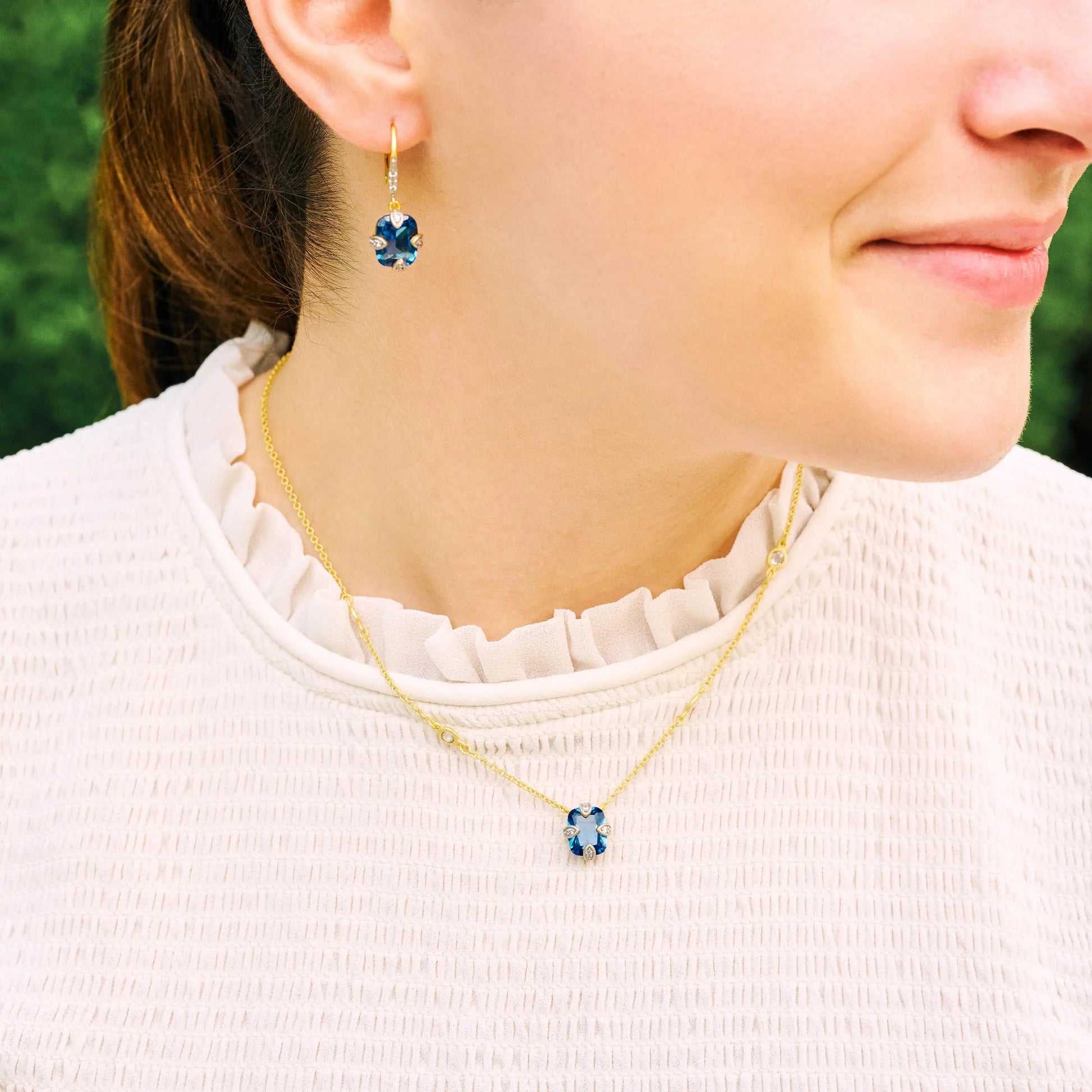  Coastal Hues Lever Back Drop Earrings Brooklyn Coast EARRING