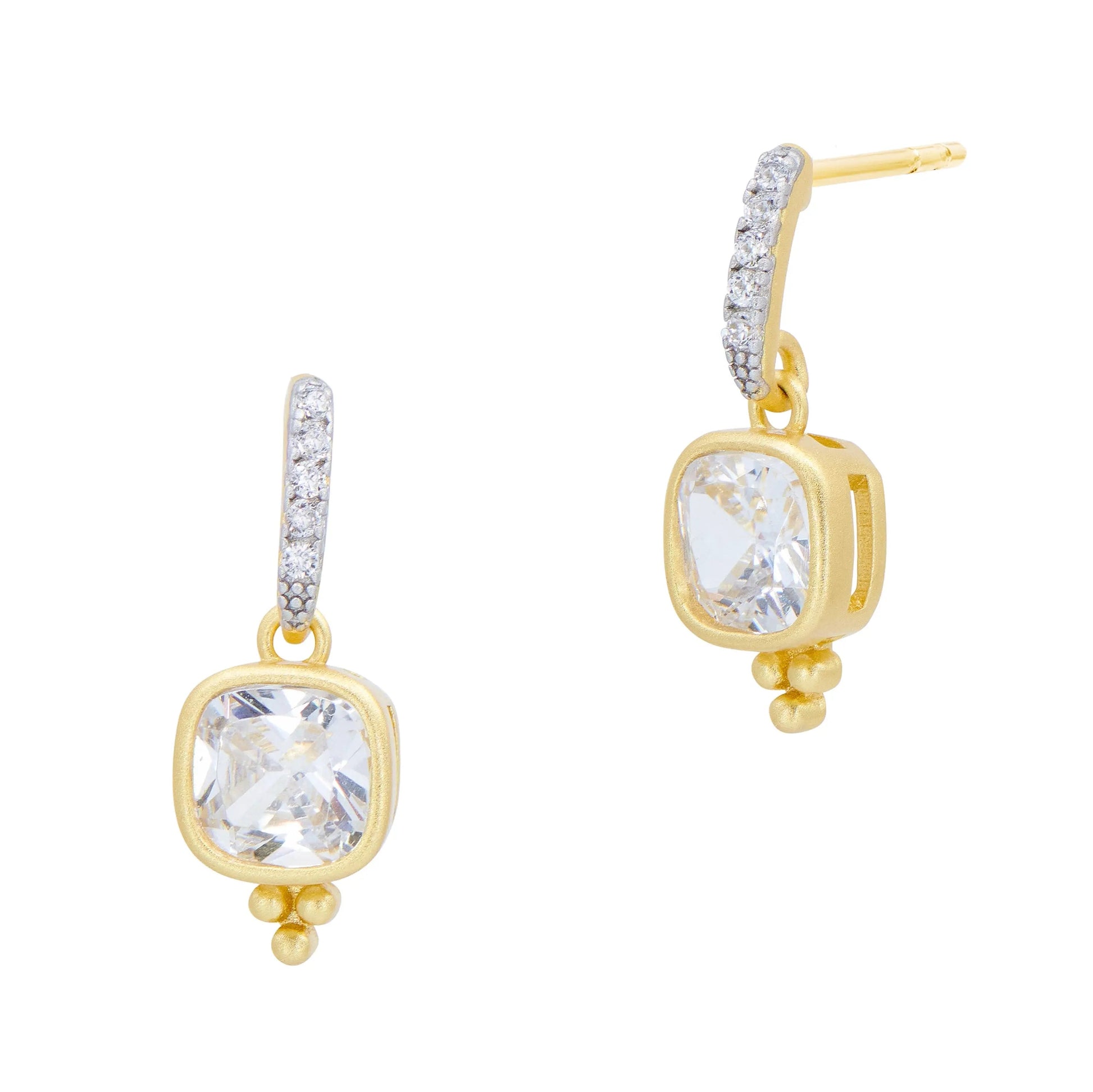  Coastal Stone Mini Drop Earrings Brooklyn Coast EARRING