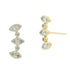 Fleur Bloom Petal Stud Earrings - FREIDA ROTHMAN