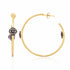 Flower Station Hoop Earrings - FREIDA ROTHMAN