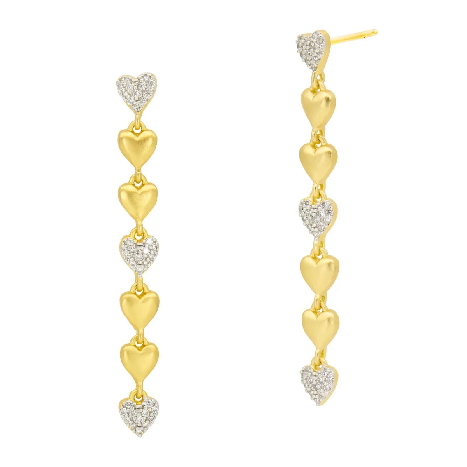  From the Heart Linear Earring The LOVE Collection EARRING