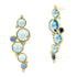 Imperial Blue Cluster Earrings - FREIDA ROTHMAN