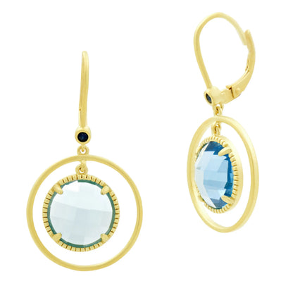 Hoop Earrings - Open Back 