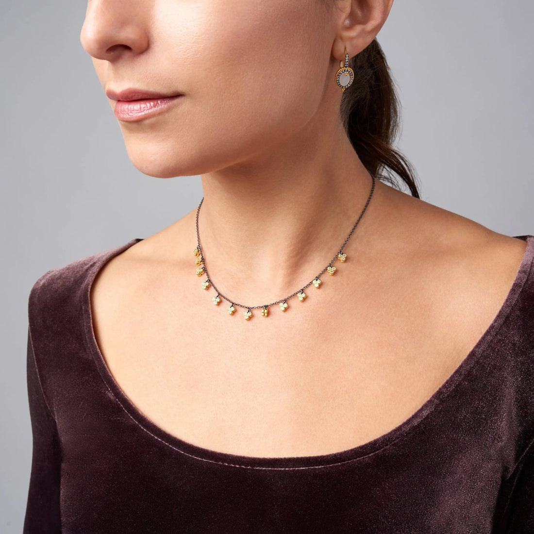 Imperial Mother of Pearl Leverback Earrings - FREIDA ROTHMAN