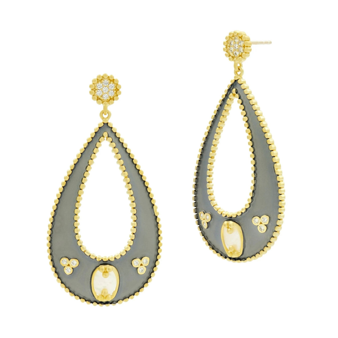 Imperial Teardrop Earrings - FREIDA ROTHMAN