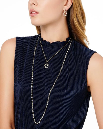  Midnight Pavé Teardrop Earring Midnight EARRING