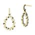 MatteGoldBlack Midnight Pavé Teardrop Earring Midnight EARRING