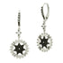  Pavé Starburst Dangle Earring Industrial Finish EARRING