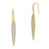  Petals and Pavé Large Hook Earring FREIDA ROTHMAN EARRING