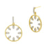  Petals in Bloom Open Hoop FREIDA ROTHMAN EARRING
