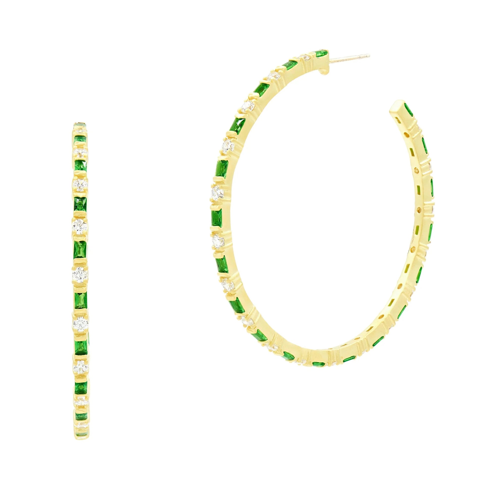 GreenLarge Posh Color Theory EARRING