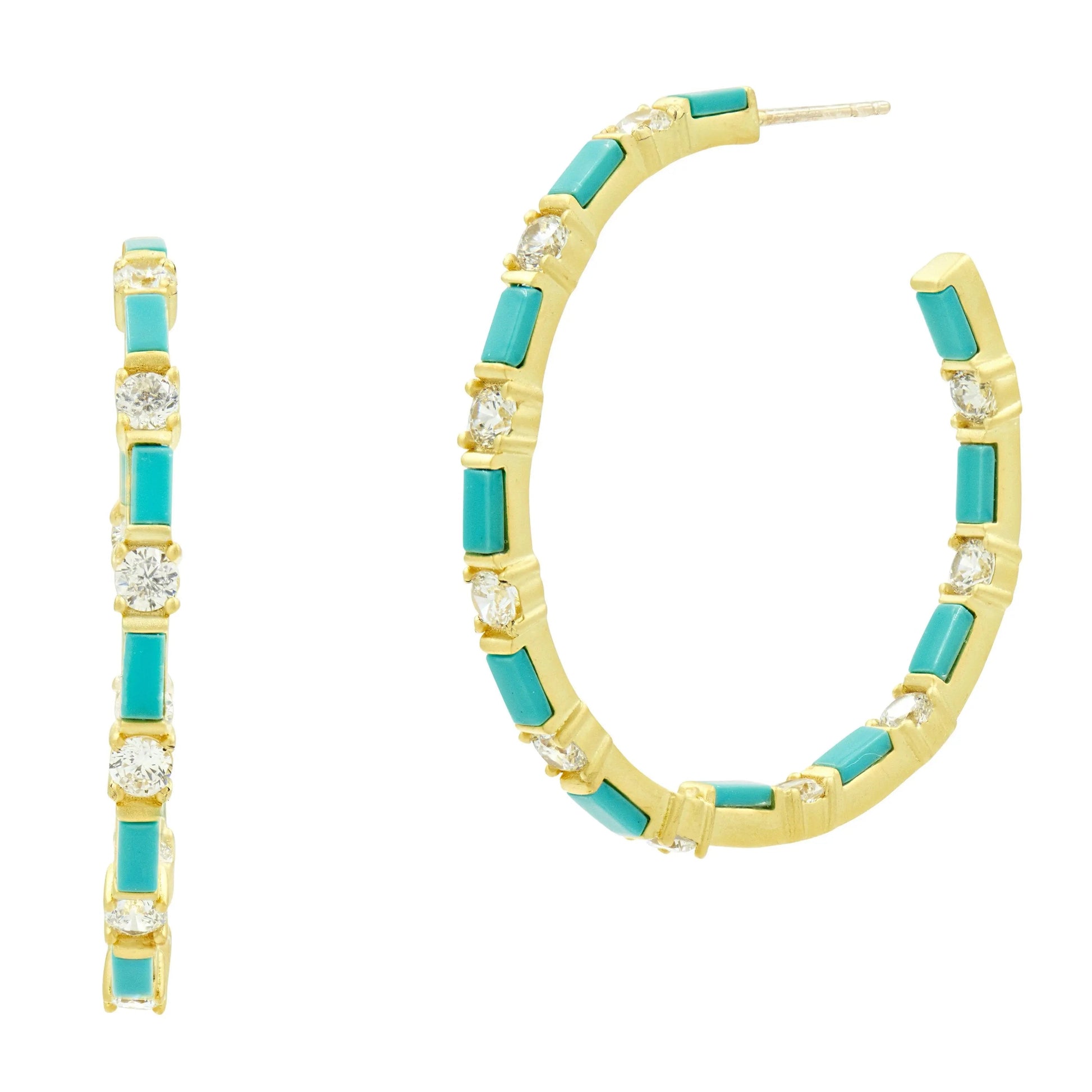 TurquoiseMedium Posh Color Theory EARRING