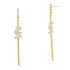 Radiance Delicate Linear Drop Earrings - FREIDA ROTHMAN