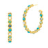  Shades of Hope Hoop Earrings Brooklyn Coast EARRING