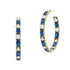  Sparkling Sky Hoop Earring Midnight EARRING