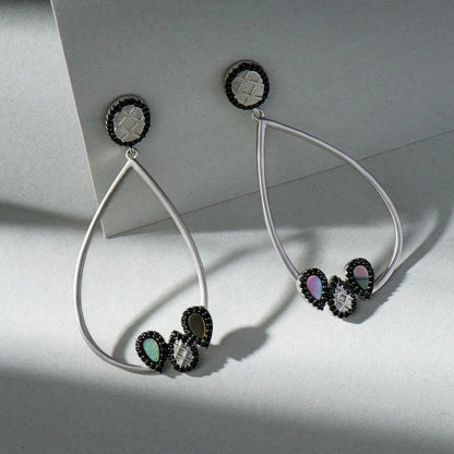 Teardrop Cluster Earring - FREIDA ROTHMAN