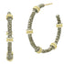 Medium Textured Hoop Earring FREIDA ROTHMAN EARRING