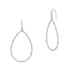  The Best Everyday Bezel Teardrop Earrings FR Signature Reimagined EARRING