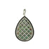  Double Sided Grey Mother of Pearl Pendant FREIDA ROTHMAN Enhancer