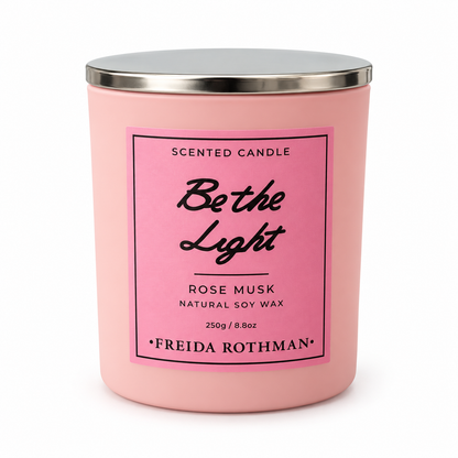 Be the Light Rose Musk Candle