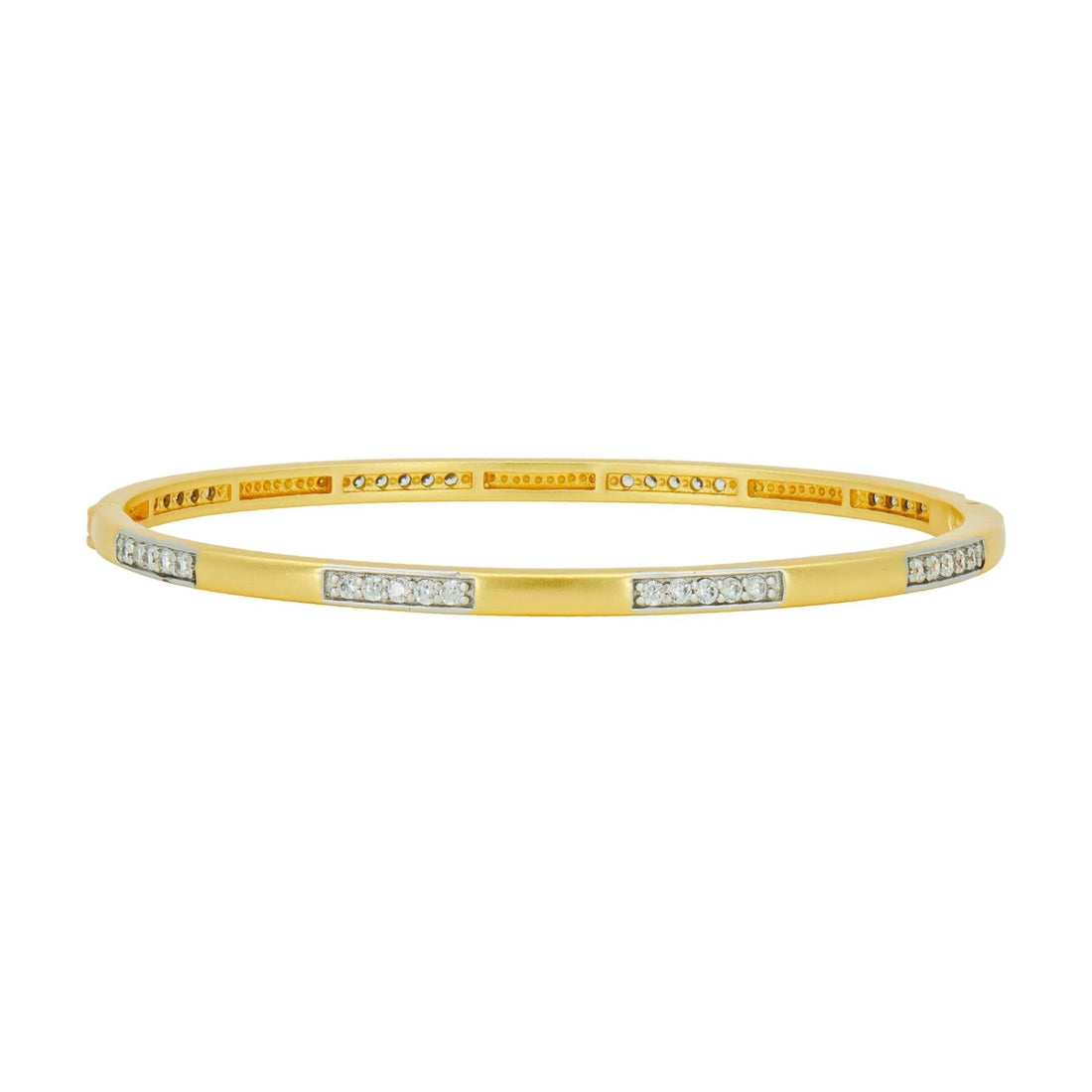 Glistening Hinge Bangle - FREIDA ROTHMAN