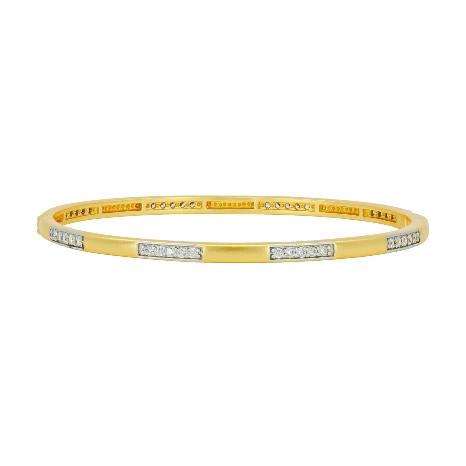 Glistening Hinge Bangle - FREIDA ROTHMAN