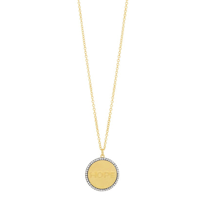 HOPE Pendant Necklace - FREIDA ROTHMAN
