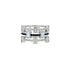 9 Cobblestone 3-Stack Ring Industrial Finish RING