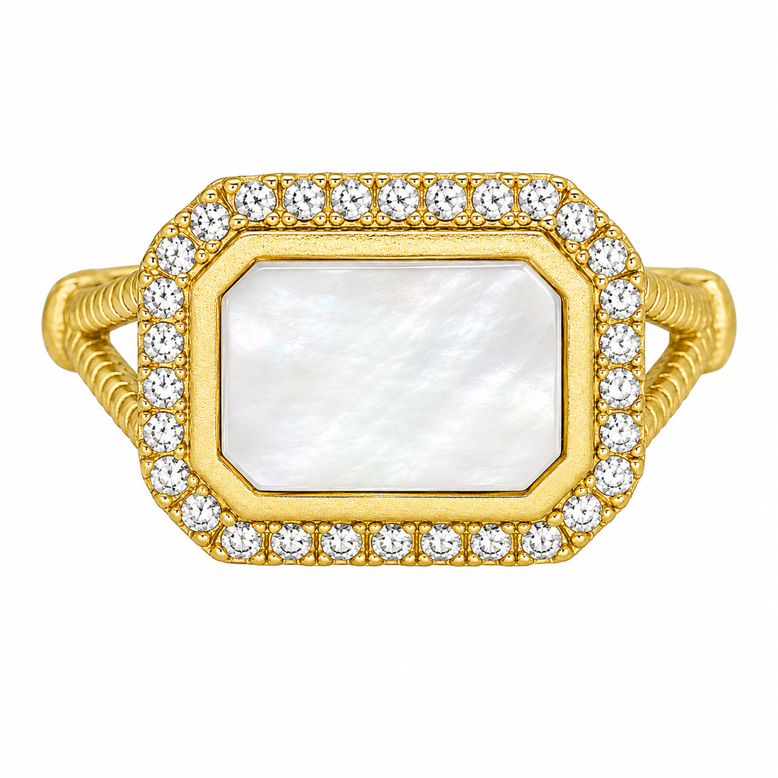 Cobblestone Cocktail Ring