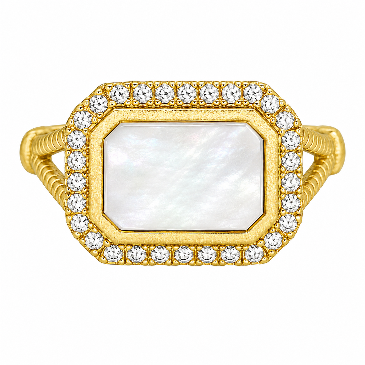 Cobblestone Cocktail Ring