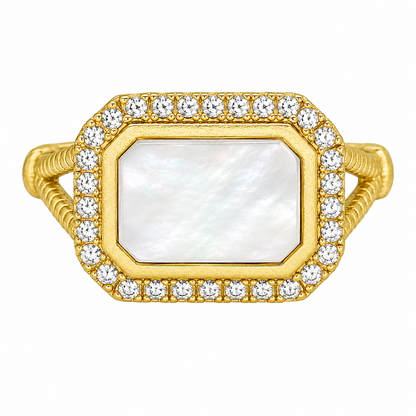 Cobblestone Cocktail Ring