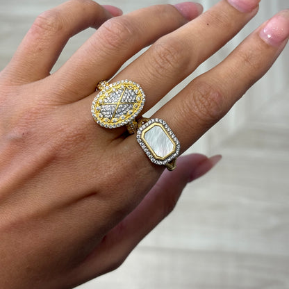 Empire Oval Statement Ring